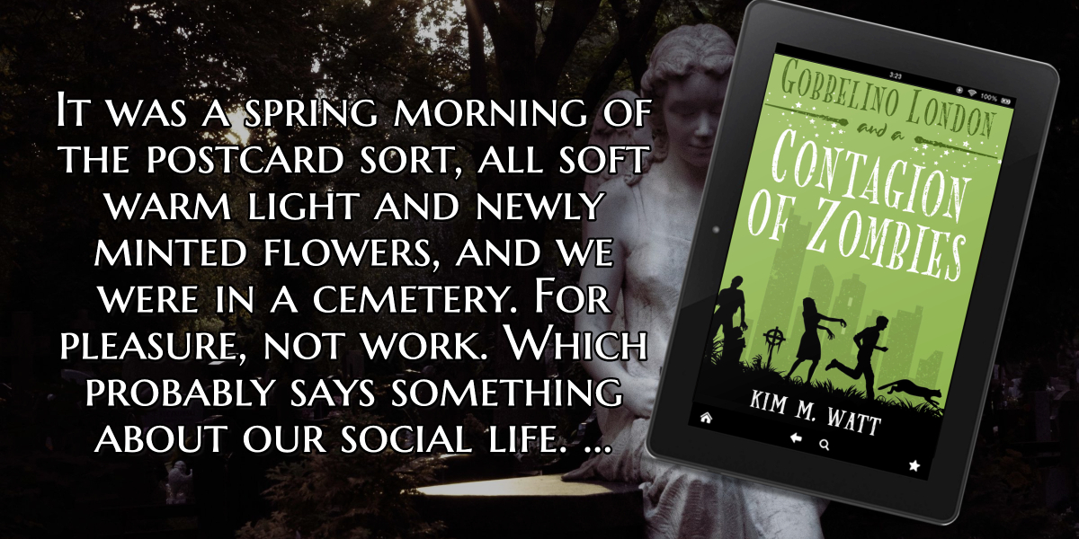 Gobbelino London, book 2, chapter 1, excerpt, contagion of zombies, urban fantasy, humour