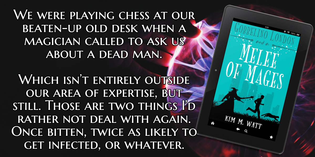 Gobbelino London, melee of mages, chapter one, excerpt