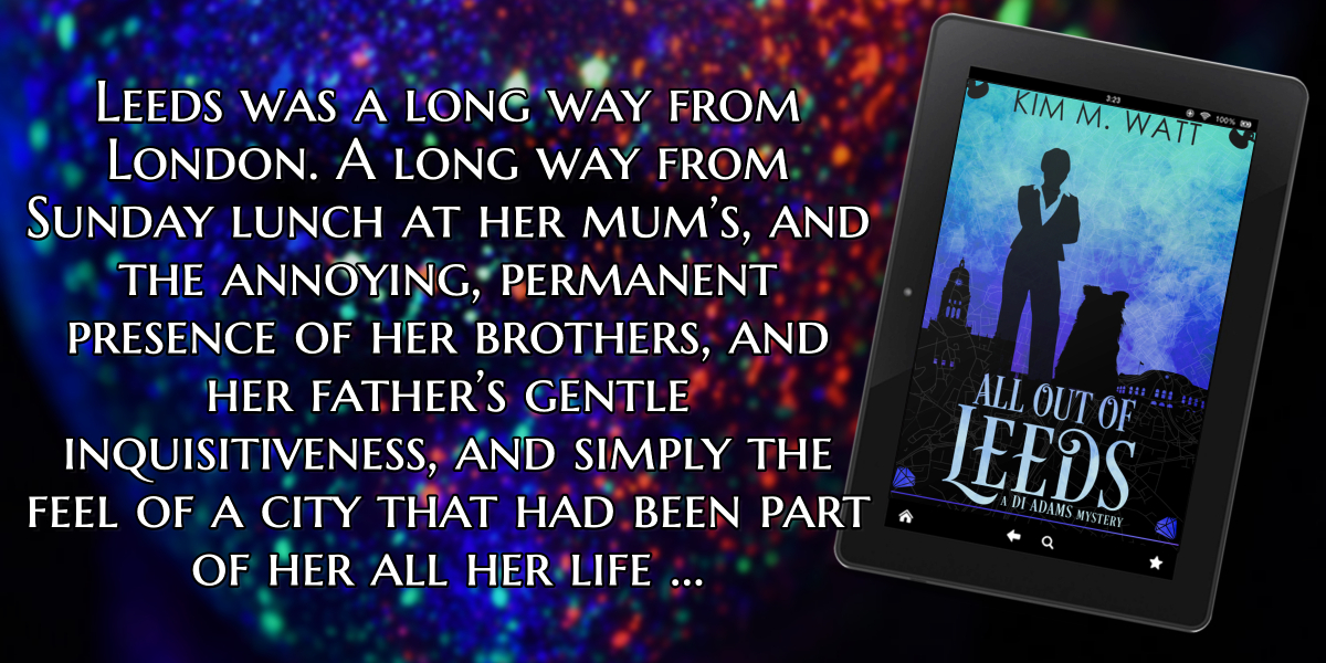 DI Adams mystery book one chapter one All Out of Leeds urban fantasy funny humour Yorkshire