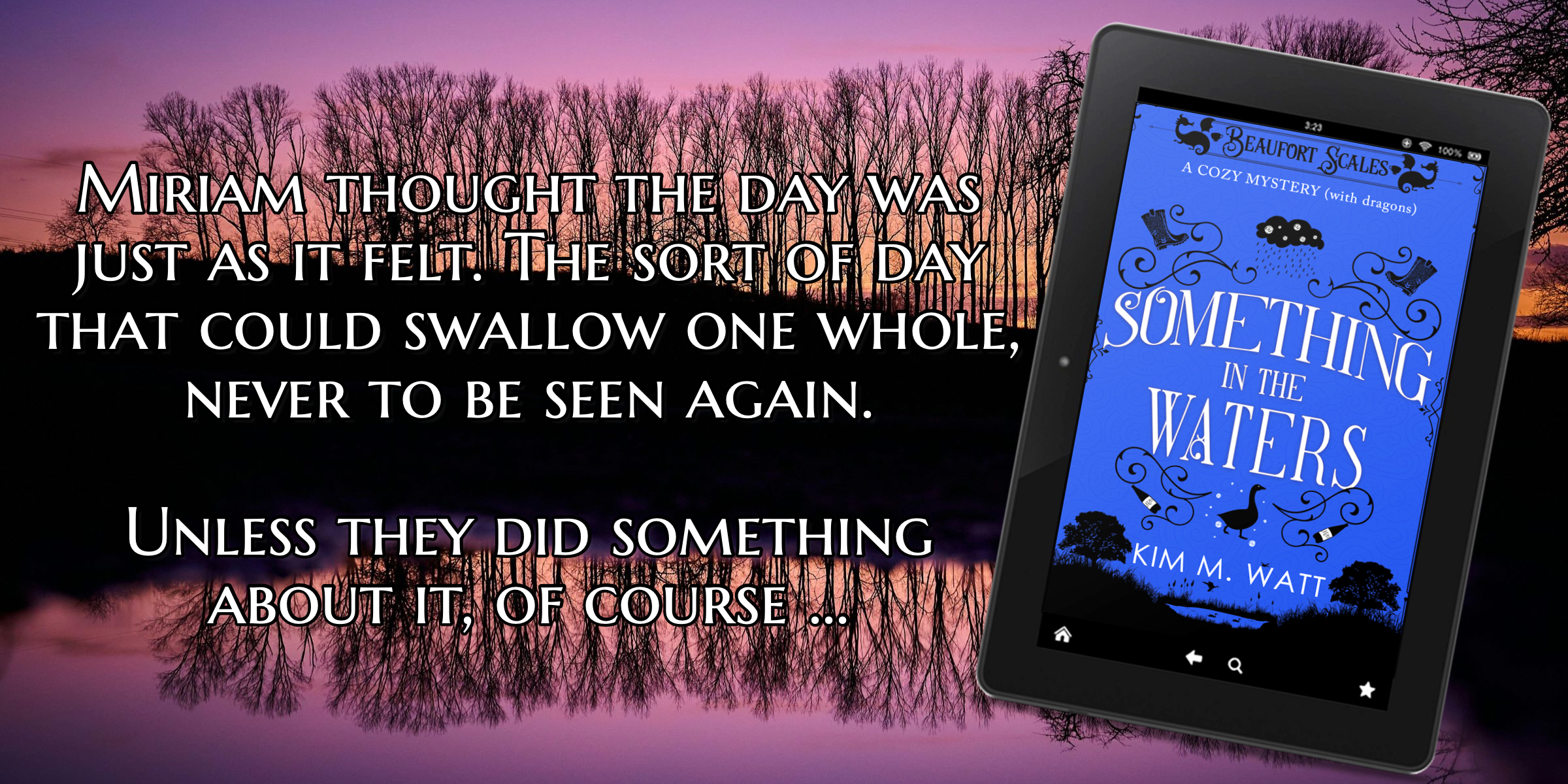 Beaufort Scales cosy mysteries dragons book 9 chapter 1 Something in the Waters